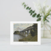 Claude Monet #21 - Fine Art Postkarte (Stehend Vorderseite)
