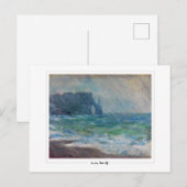 Claude Monet #22 - Fine Art Postkarte (Vorne/Hinten)