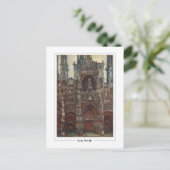 Claude Monet #245-2 - Fine Art Postkarte (Stehend Vorderseite)