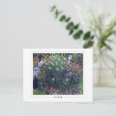 Claude Monet #24-2 - Fine Art Postkarte (Stehend Vorderseite)
