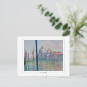 Claude Monet #257-2 - Fine Art Postkarte (Stehend Vorderseite)