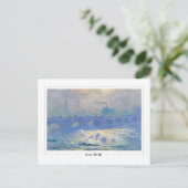 Claude Monet #25-2 - Fine Art Postkarte (Stehend Vorderseite)