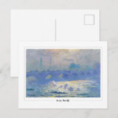 Claude Monet #25-2 - Fine Art Postkarte (Vorne/Hinten)