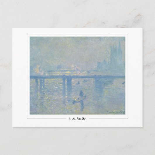 Claude Monet #27-2 - Fine Art Postkarte (Vorderseite)