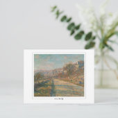 Claude Monet #27 - Fine Art Postkarte (Stehend Vorderseite)
