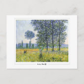 Claude Monet #327-2 - Fine Art Postkarte (Vorderseite)