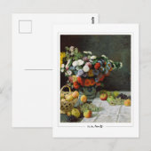 Claude Monet #32-2 - Fine Art Postkarte (Vorne/Hinten)