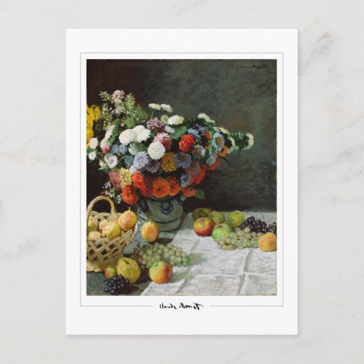 Claude Monet #32-2 - Kunst Postkarte (Vorderseite)