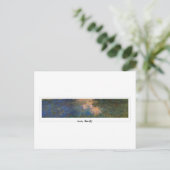 Claude Monet #334 - Fine Art Postkarte (Stehend Vorderseite)