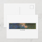 Claude Monet #334 - Fine Art Postkarte (Vorne/Hinten)