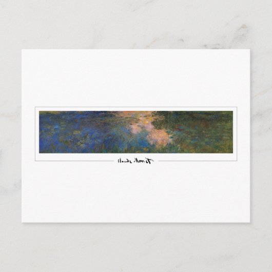 Claude Monet #334 - Fine Art Postkarte (Vorderseite)