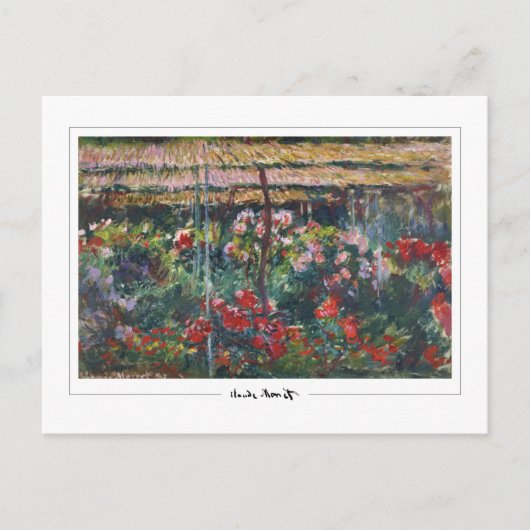 Claude Monet #35-2 - Fine Art Postkarte (Vorderseite)
