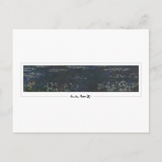 Claude Monet #368 - Fine Art Postkarte (Vorderseite)