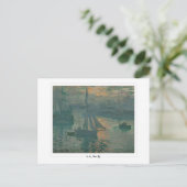 Claude Monet #36-2 - Fine Art Postkarte (Stehend Vorderseite)