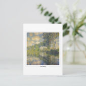 Claude Monet #38 - Fine Art Postkarte (Stehend Vorderseite)