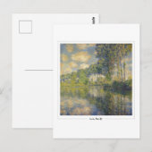 Claude Monet #38 - Fine Art Postkarte (Vorne/Hinten)