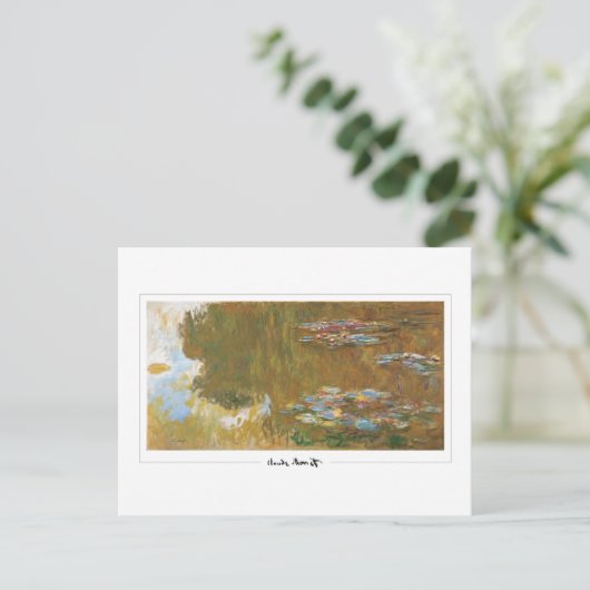 Claude Monet #39 - Fine Art Postkarte (Stehend Vorderseite)