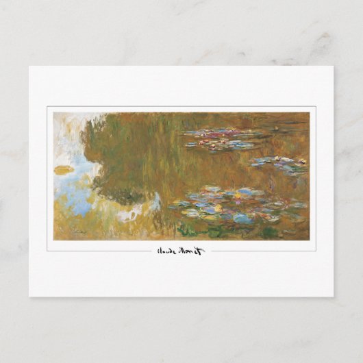 Claude Monet #39 - Fine Art Postkarte (Vorderseite)