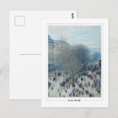 Claude Monet #3 - Fine Art Postkarte (Vorne/Hinten)