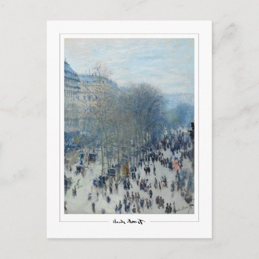 Claude Monet #3 - Fine Art Postkarte (Vorderseite)