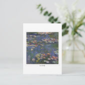 Claude Monet #40-2 - Fine Art Postkarte (Stehend Vorderseite)