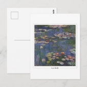 Claude Monet #40-2 - Fine Art Postkarte (Vorne/Hinten)