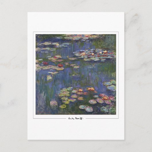 Claude Monet #40-2 - Fine Art Postkarte (Vorderseite)