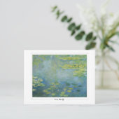 Claude Monet #41-2 - Fine Art Postkarte (Stehend Vorderseite)
