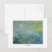 Claude Monet #41-2 - Fine Art Postkarte (Vorne/Hinten)