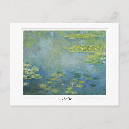Claude Monet #41-2 - Fine Art Postkarte (Vorderseite)