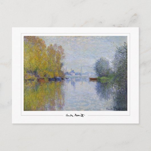 Claude Monet #457-2 - Fine Art Postkarte (Vorderseite)