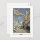 Claude Monet #45-2 - Fine Art Postkarte (Vorne/Hinten)