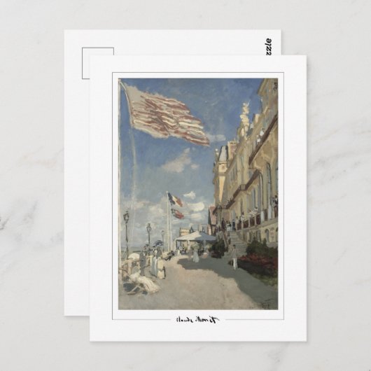 Claude Monet #45-2 - Fine Art Postkarte (Vorne/Hinten)