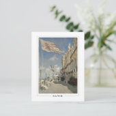 Claude Monet #45-2 - Kunst Postkarte (Stehend Vorderseite)