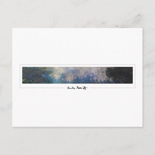 Claude Monet #466-2 - Fine Art Postkarte (Vorderseite)