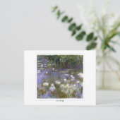 Claude Monet #46-2 - Fine Art Postkarte (Stehend Vorderseite)