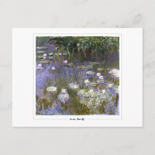 Claude Monet #46-2 - Fine Art Postkarte (Vorderseite)