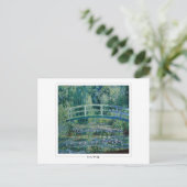 Claude Monet #47 - Fine Art Postkarte (Stehend Vorderseite)