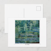 Claude Monet #47 - Fine Art Postkarte (Vorne/Hinten)