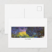 Claude Monet #485 - Fine Art Postkarte (Vorne/Hinten)
