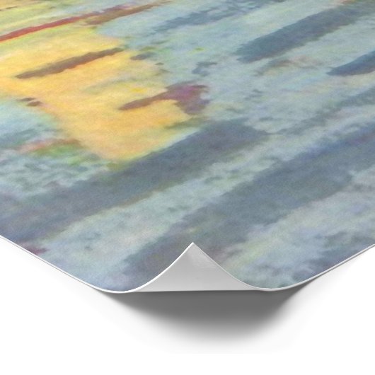 Claude Monet 4 Poster (Ecke)