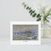Claude Monet #55 - Fine Art Postkarte (Stehend Vorderseite)
