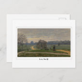 Claude Monet #574-2 - Fine Art Postkarte (Vorne/Hinten)