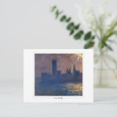 Claude Monet #57 - Fine Art Postkarte (Stehend Vorderseite)