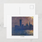 Claude Monet #57 - Fine Art Postkarte (Vorne/Hinten)