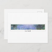 Claude Monet #598-2 - Fine Art Postkarte (Vorne/Hinten)