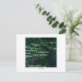 Claude Monet #5-2 - Fine Art Postkarte (Stehend Vorderseite)