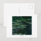 Claude Monet #5-2 - Fine Art Postkarte (Vorne/Hinten)