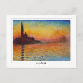 Claude Monet #658-2 - Fine Art Postkarte (Vorderseite)