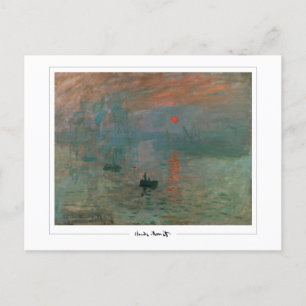 Claude Monet #668 - Fine Art Postkarte